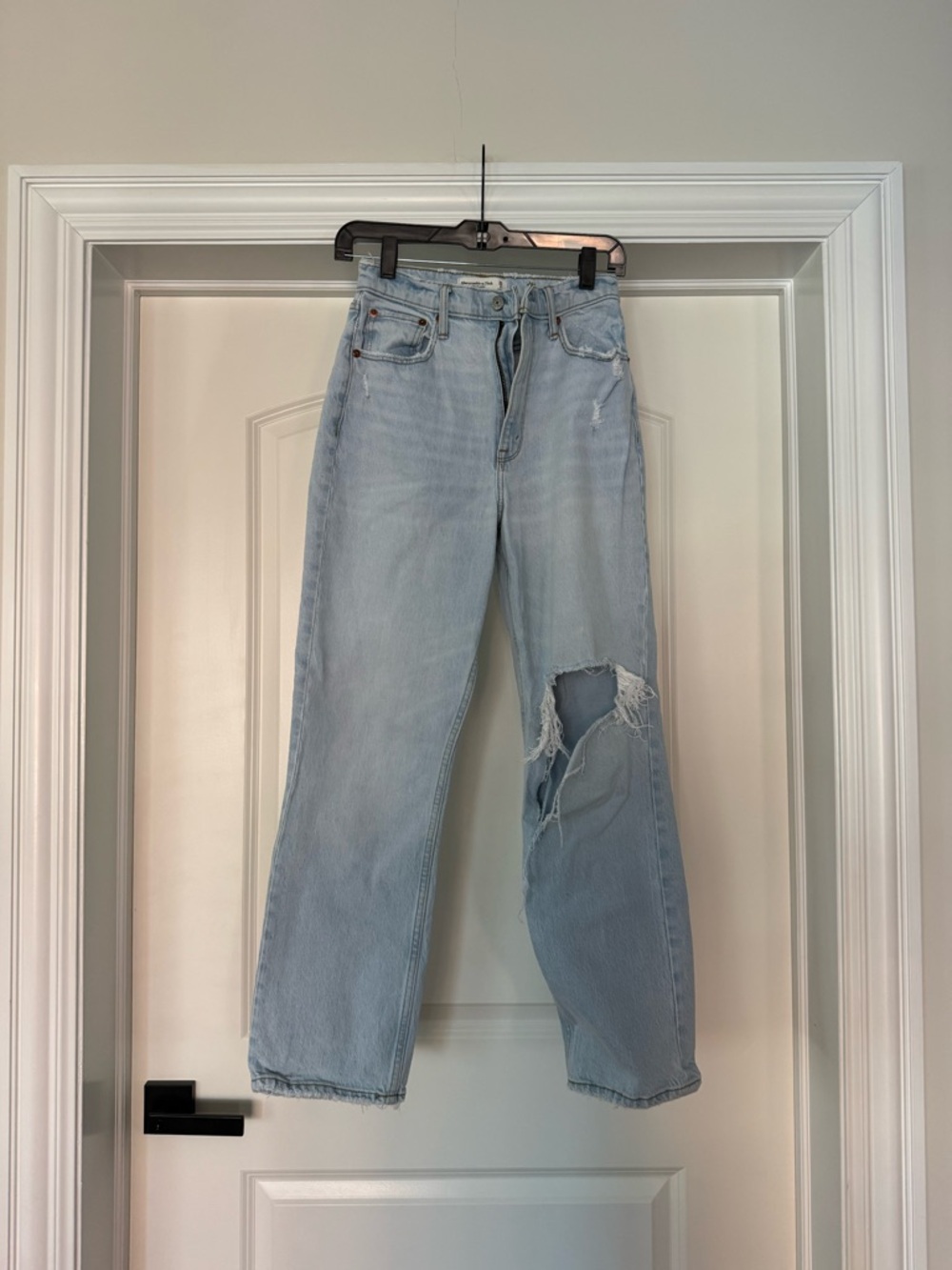 Abercrombie & Fitch The 90’s Straight Ultra High Rise